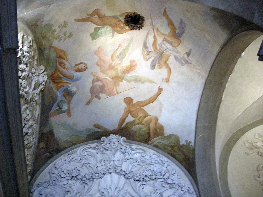 Affreschi a Palazzo Orlandini del Beccuto, Firenze 3